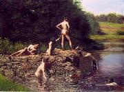 Thomas Eakins The Swimming Hole Spain oil painting artist